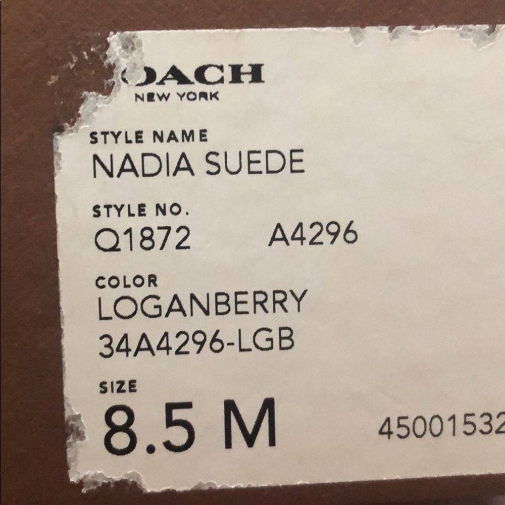 Coach shoes - Picture 2 of 2